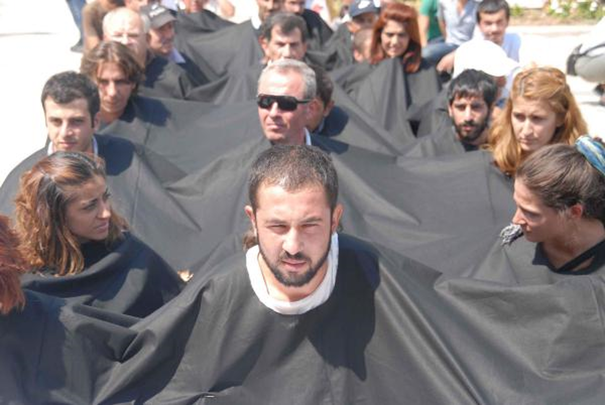 Denizli\'de, 25 Şehit İçin Protesto