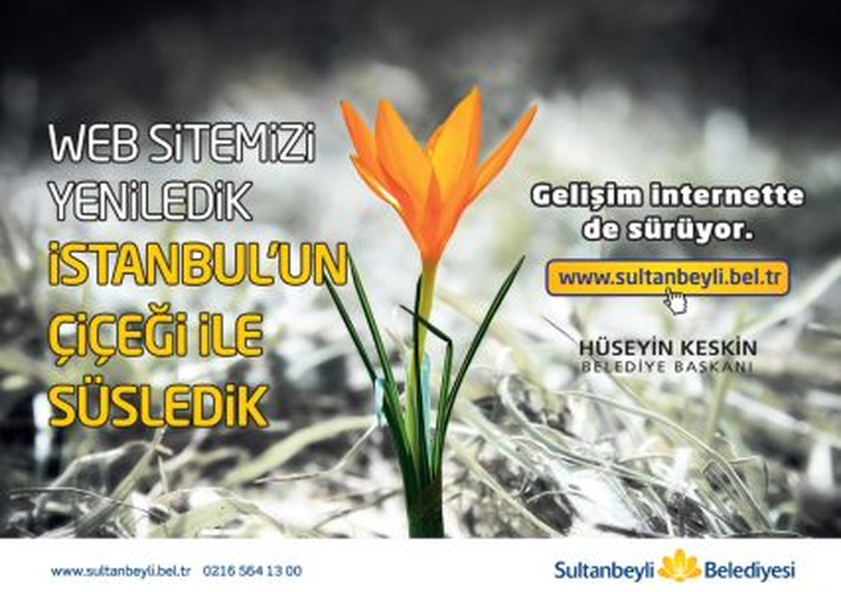 Gelişen Sultanbeyli\'nin Yeni Web Sayfası