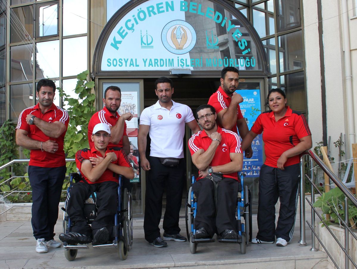 Keçiören Belediyesi\'nden Engelli Sporculara Destek