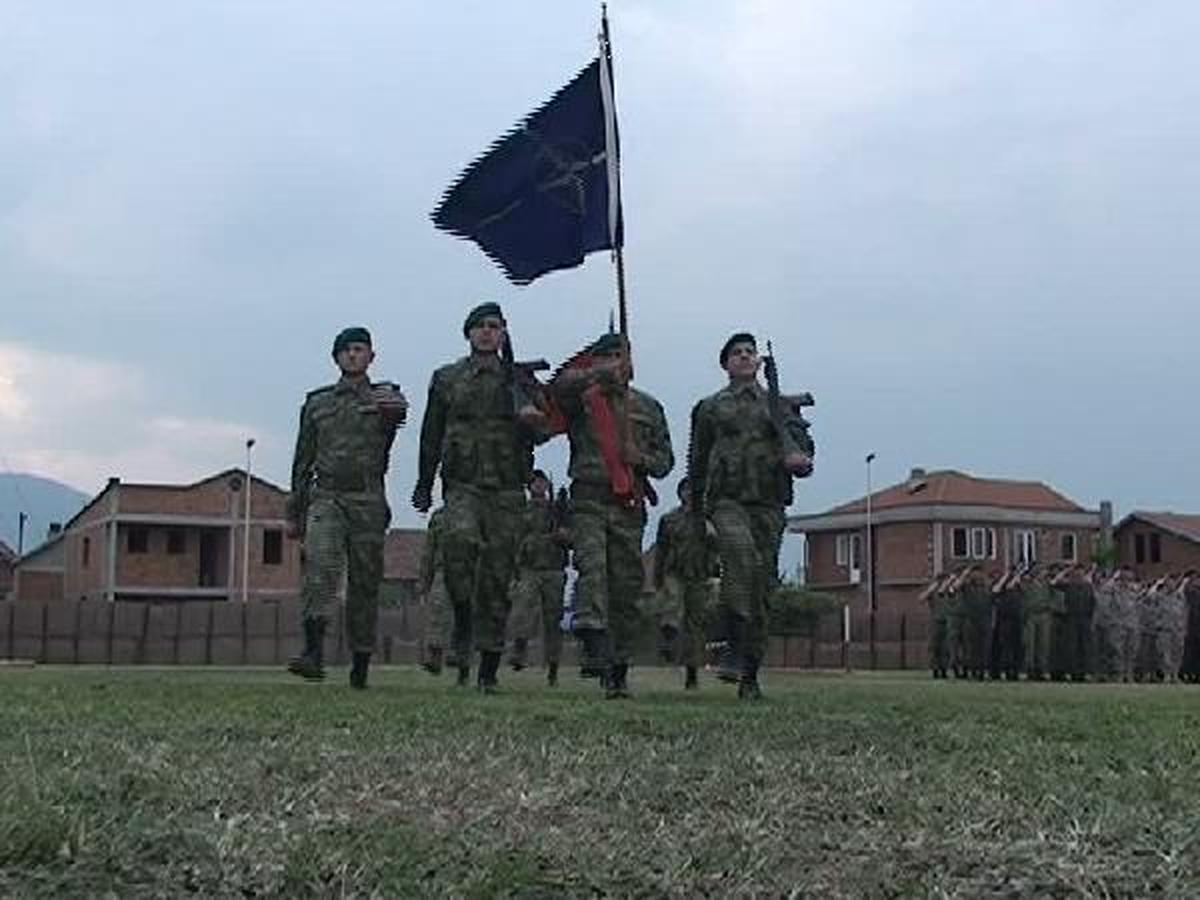 Kosova\'daki Türk Taburu\'nda Buruk Devir Teslim Töreni