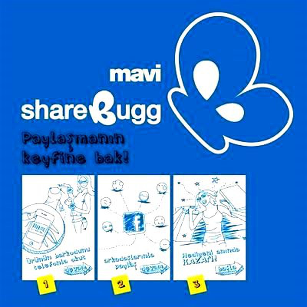 Mavi\'den Sharebugg Uygulaması