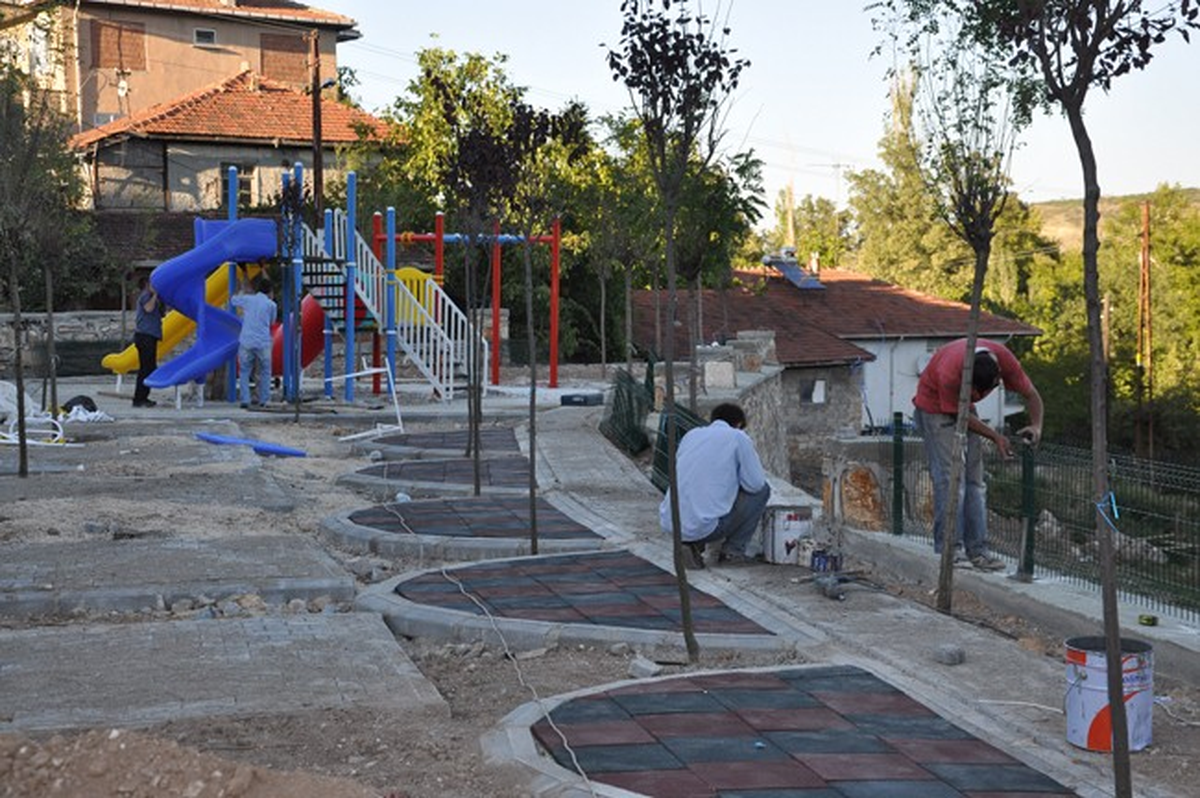 Park Çalışmalarında Sona Yaklaşıldı