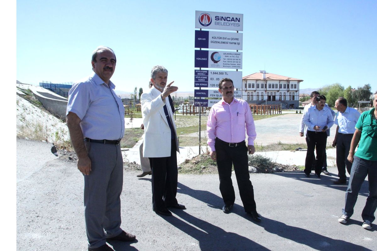 Sincan Kültür Evi İçin Son Hazırlıklar Tamamlanıyor