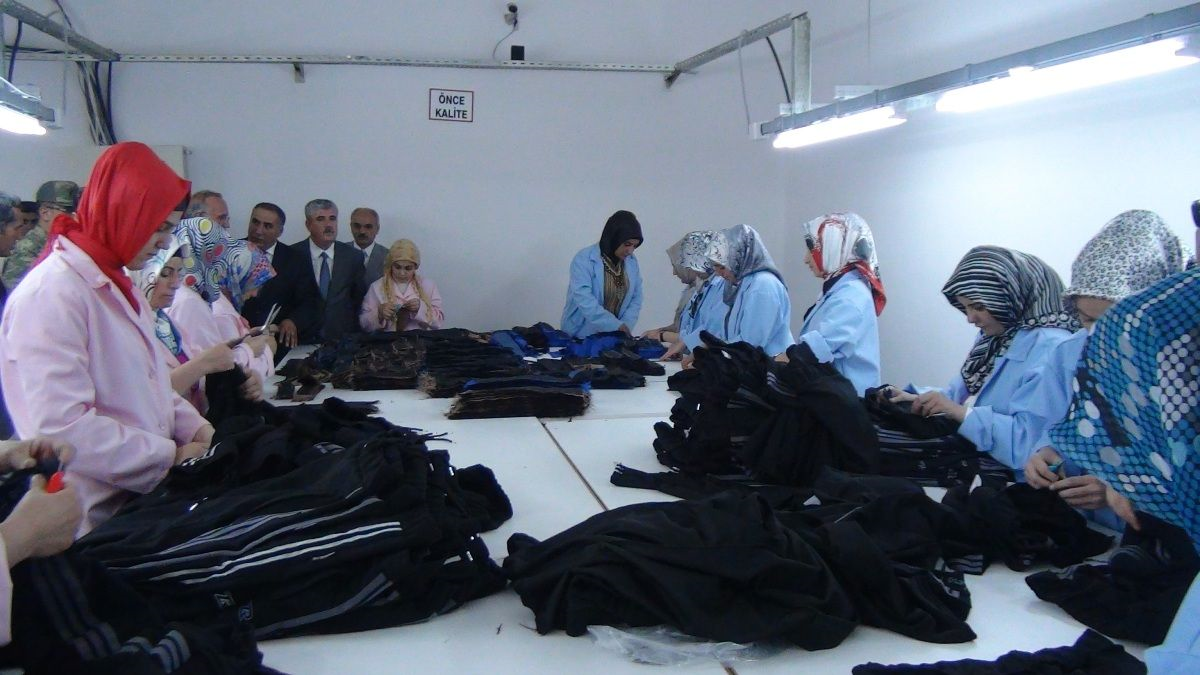 Tatvan\'da Tekstil Atölyesi Açıldı