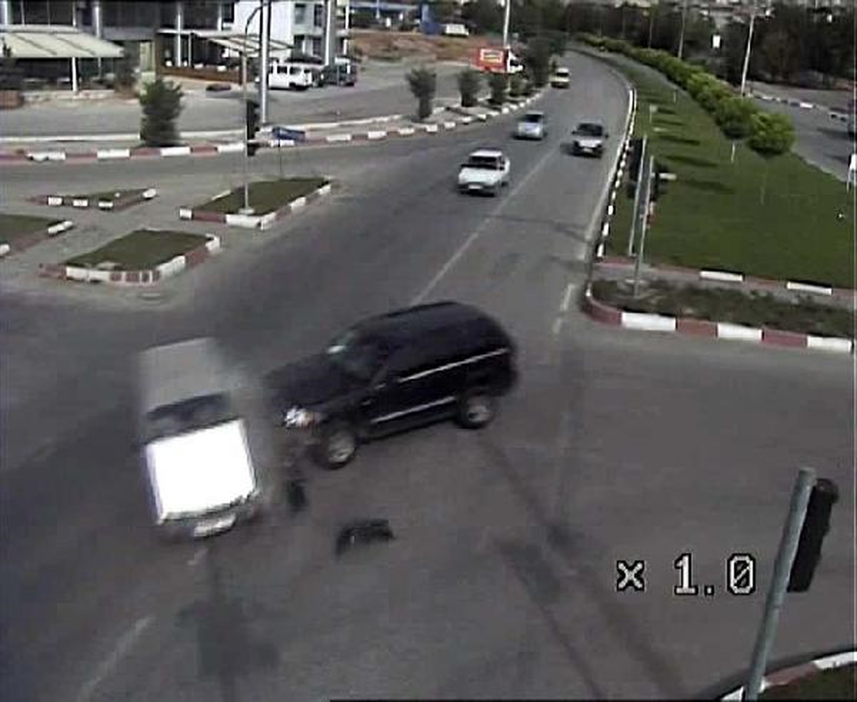 Trafik Kazaları Mobese Kameralarına Takıldı