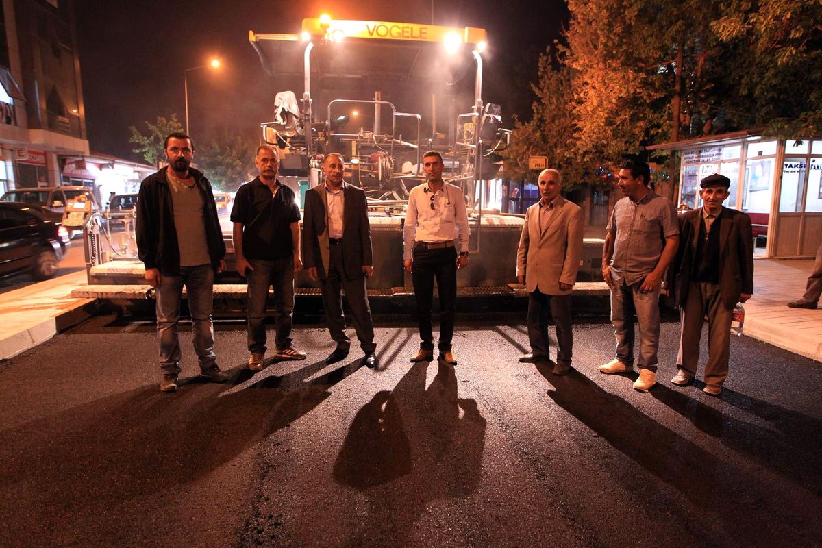 Van Belediyesi\'nden Asfalt Çalışması