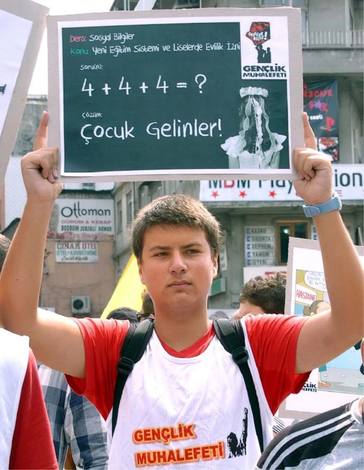 Zonguldak\'ta 4+4+4 Protestoları