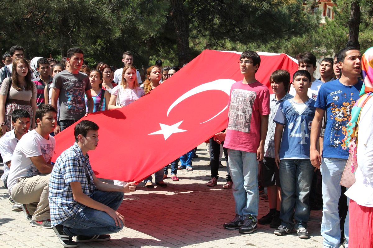 Afyonkarahisarlılar Şehitler İçin Yürüdü