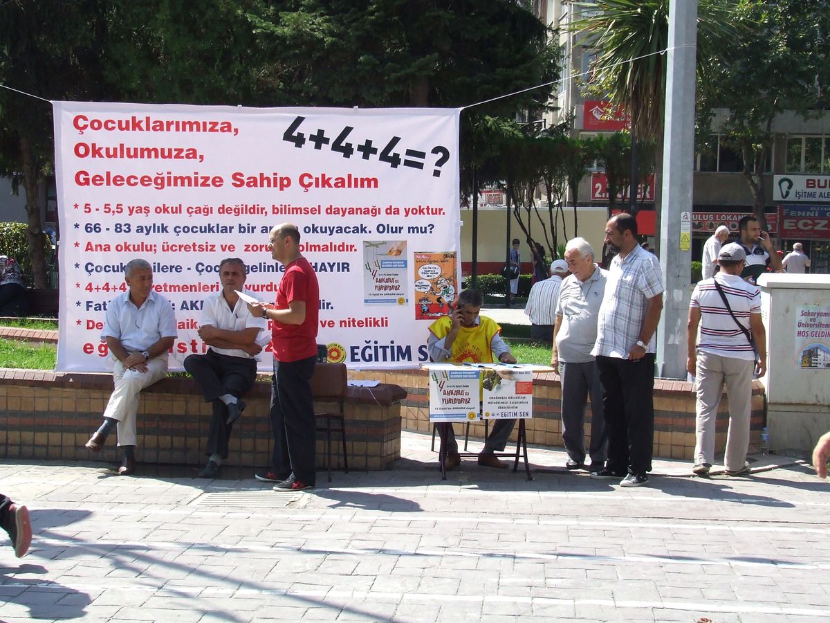 "Yeni Eğitim Sistemine Karşı Sessiz ve Tepkisiz Kalmayacaz"