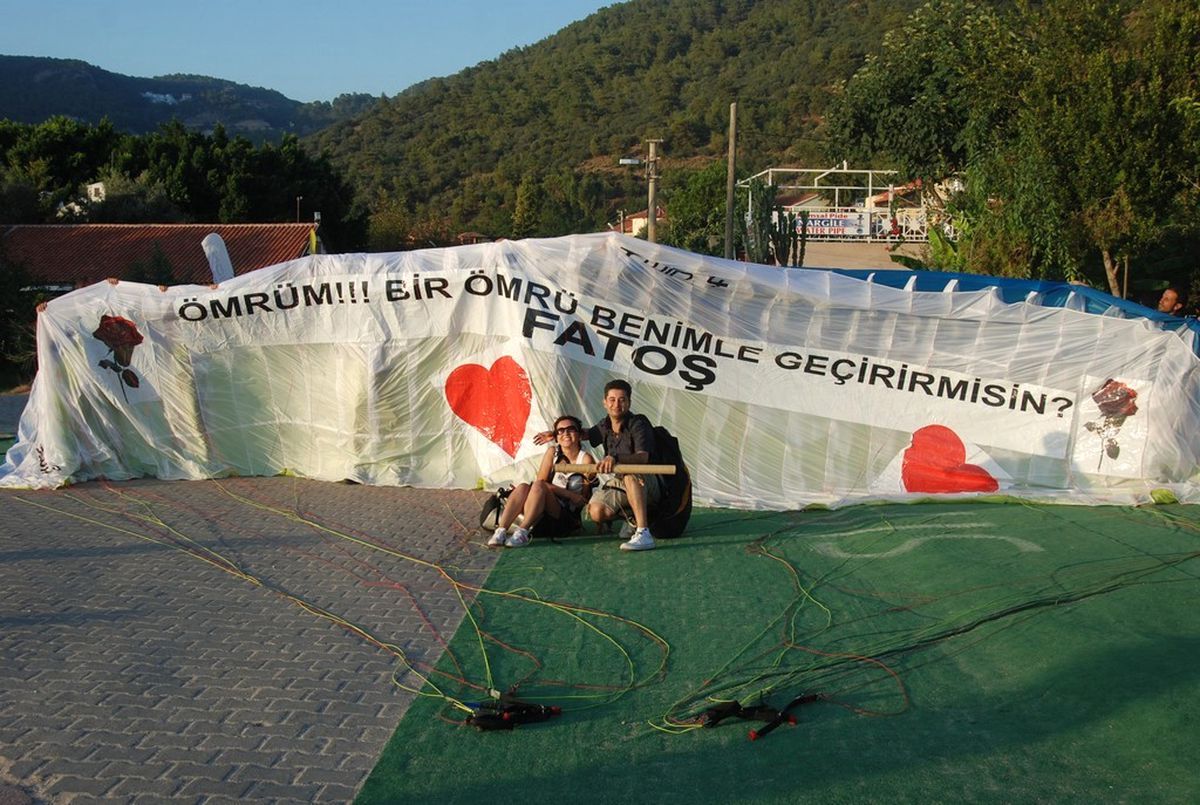 Gökyüzünde Evlenme Teklifi