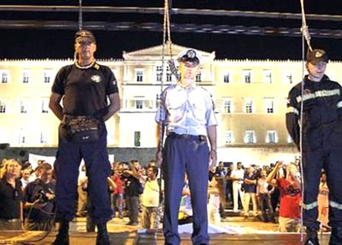 Kemer Sıkmaya Darağaçlı Protesto