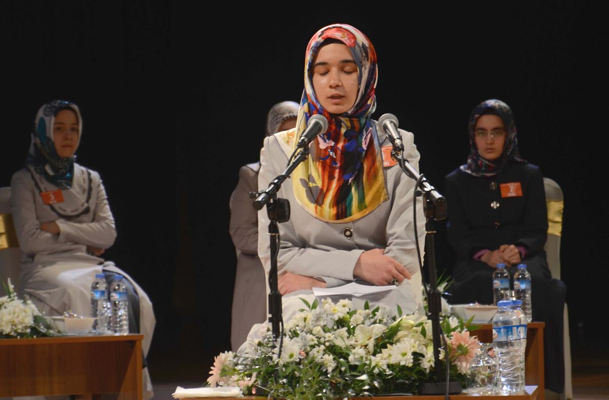 "Bayanlar Hafızlık Yarışması Türkiye Finali"