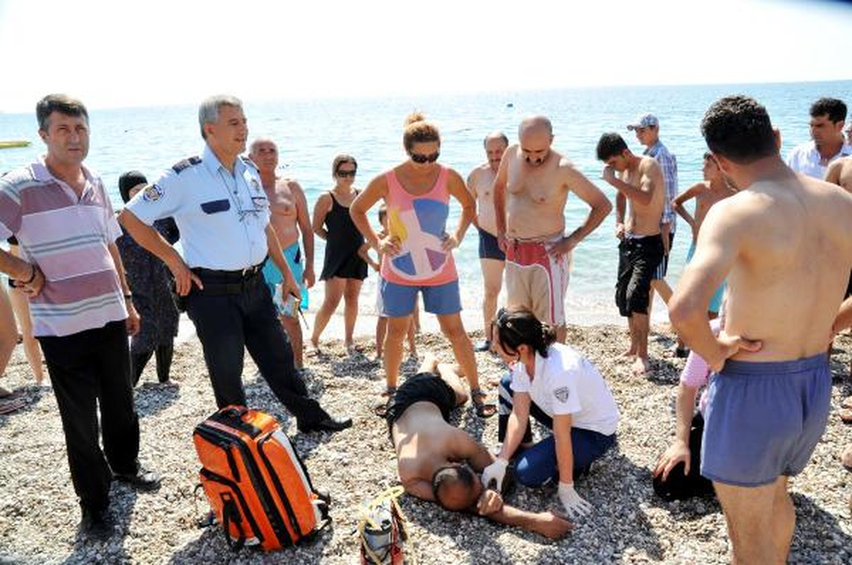 Boğulmaktan Son Anda Kurtarıldı