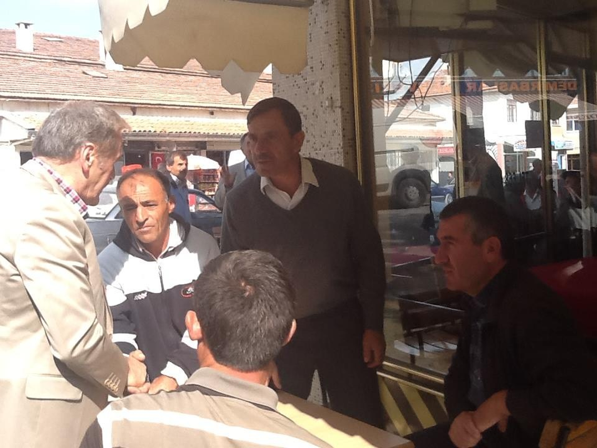 Çelebi, Seydiler\'de Vatandaşlarla Buluştu
