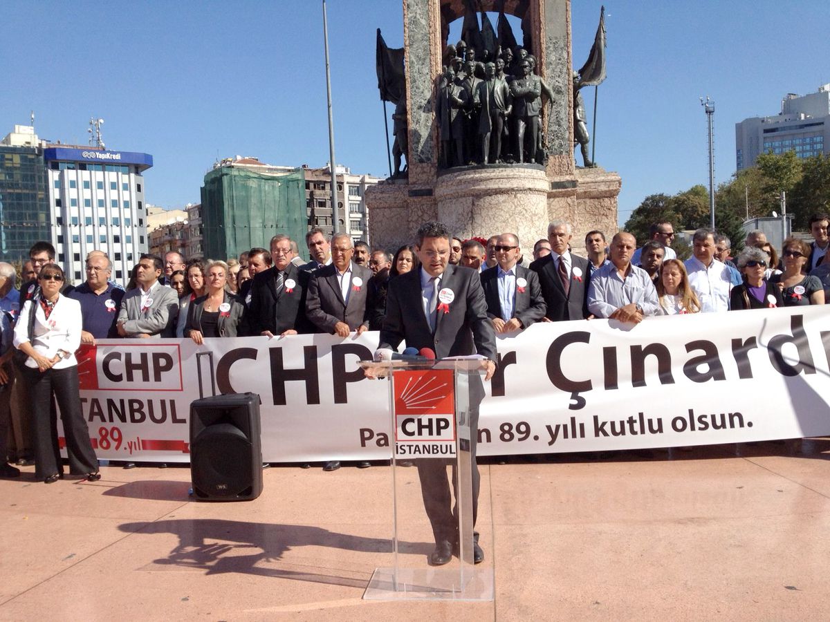 CHP\'nin 89\'uncu Kuruluş Yıldönümü