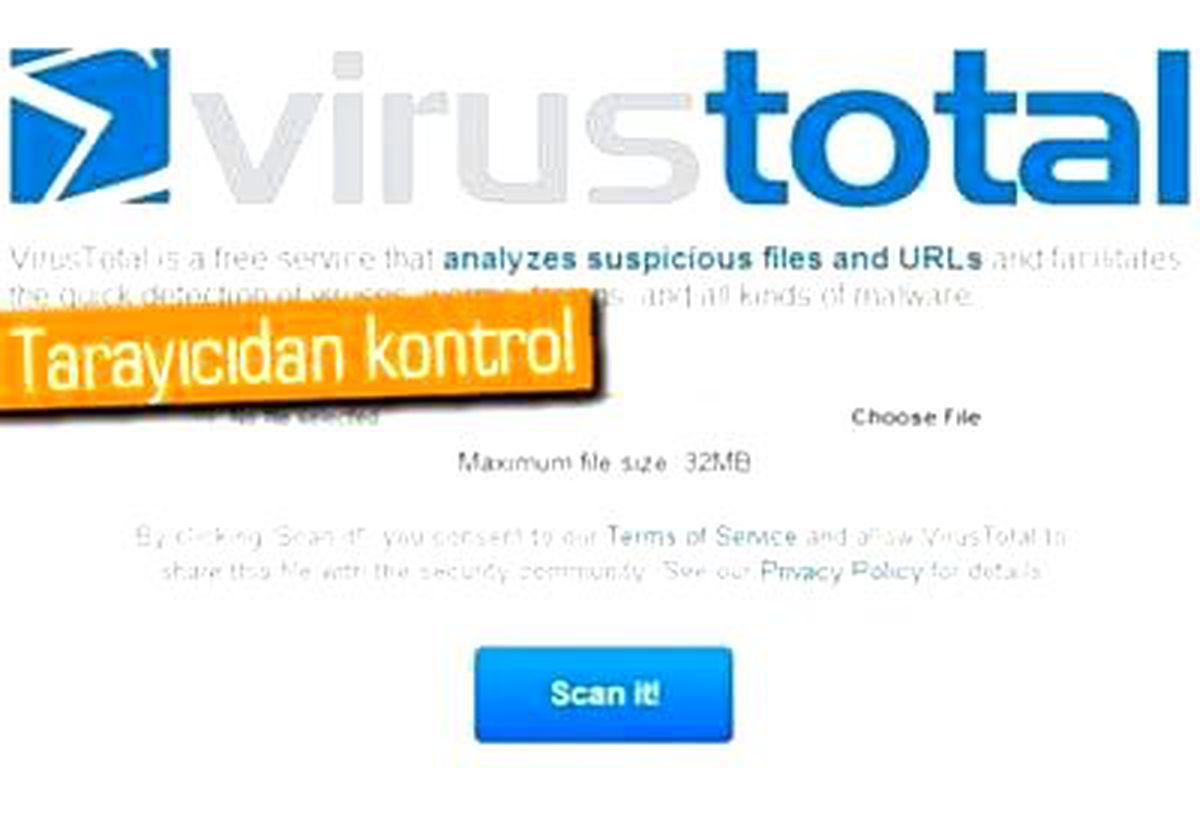 Google, Tarayıcı Tabanlı Virüs Tarama Servisi Virustotal\'ı Satın Aldı