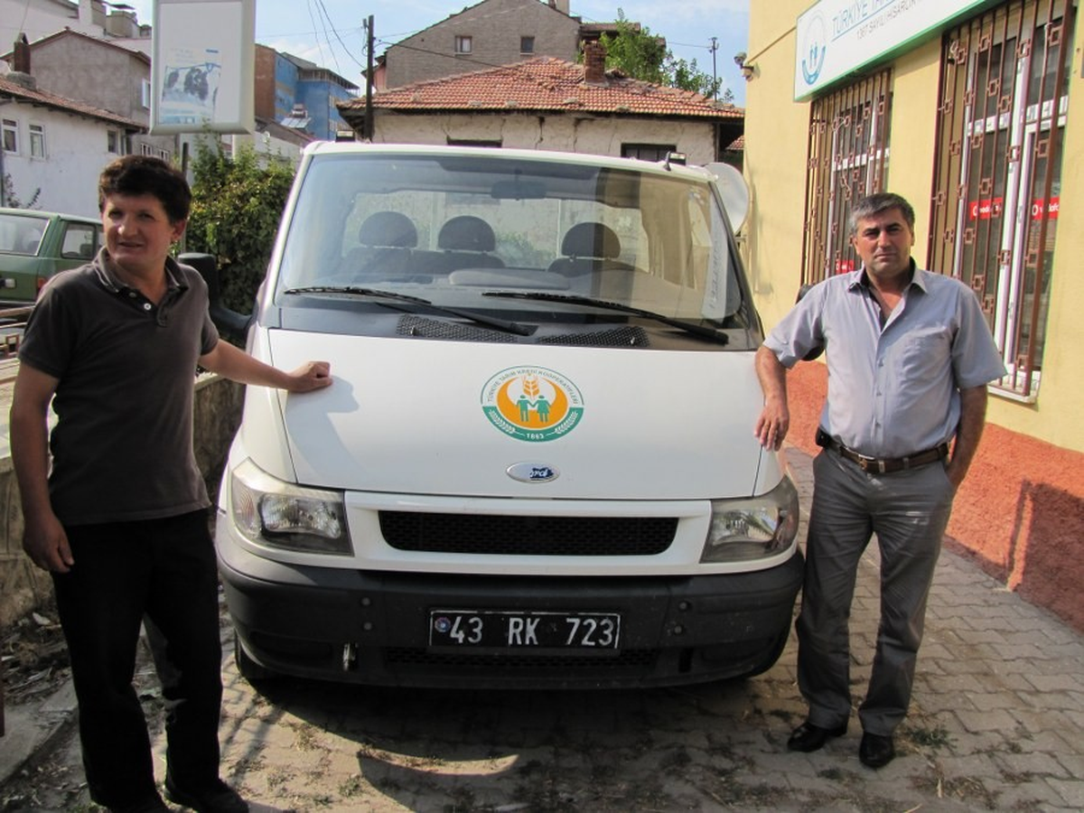 Hisarcık Tarım Kredi Kooperatifine Kamyonet Tahsis Edildi