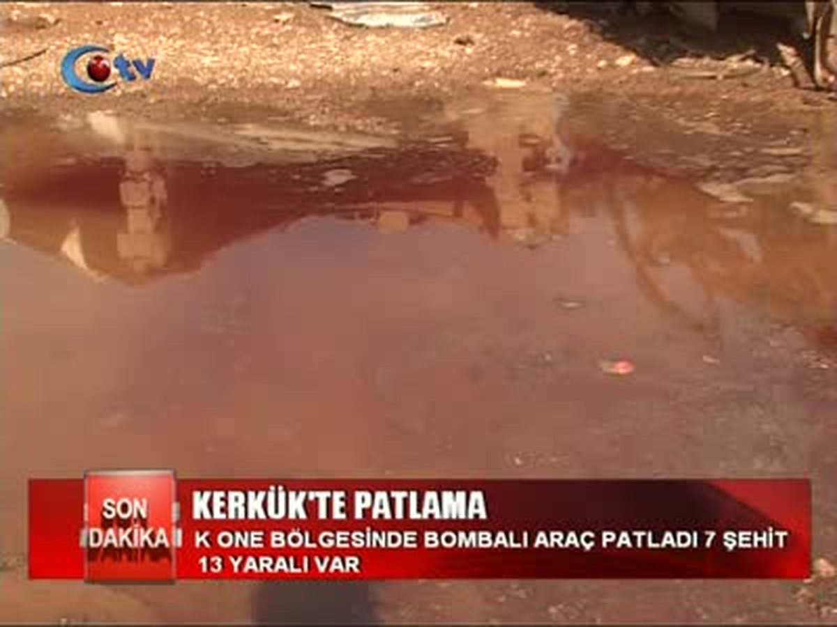 Kerkük\'te Patlama: 7 Ölü, 13 Yaralı
