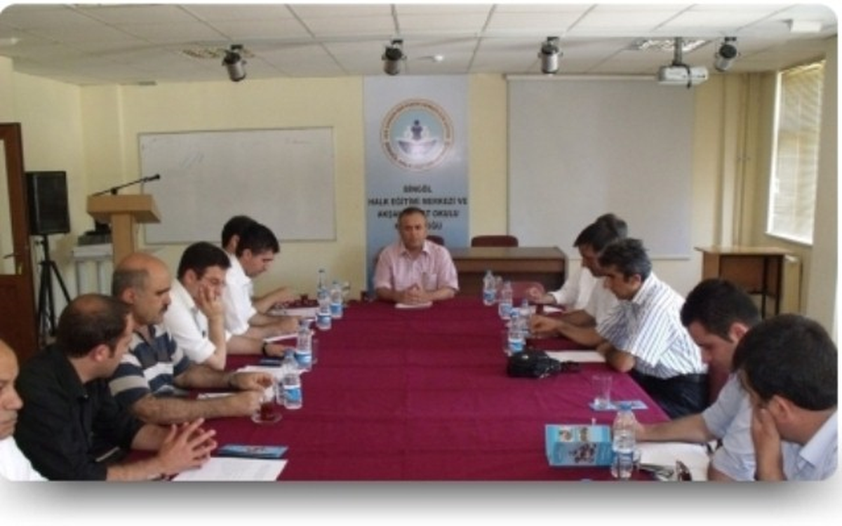 Solhan\'da Hem Müdürleri ile Planlama Toplantısı