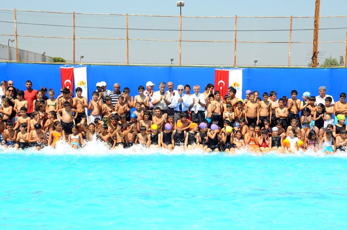 Yüzme Kursları Tamamlanıyor