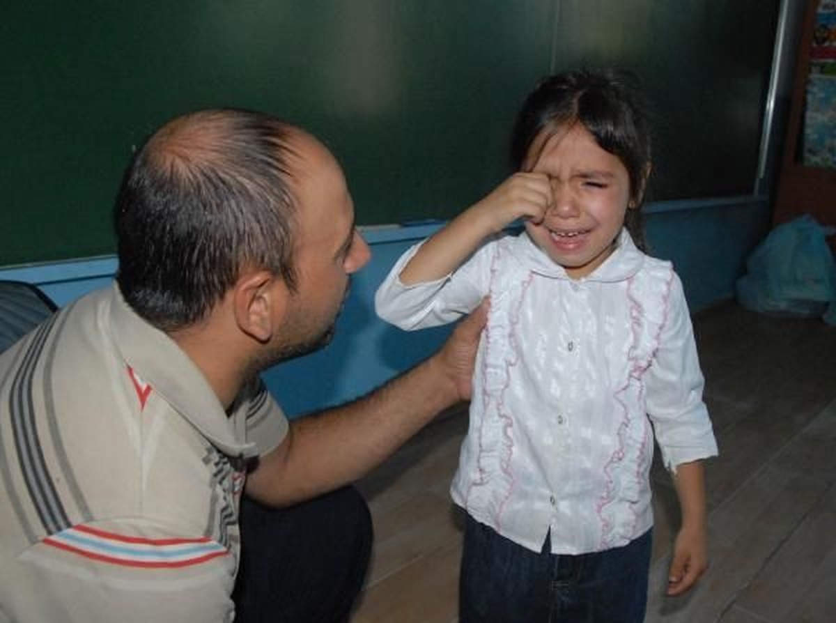 1\'inci Sınıflar Ağlayarak Okula Başladı