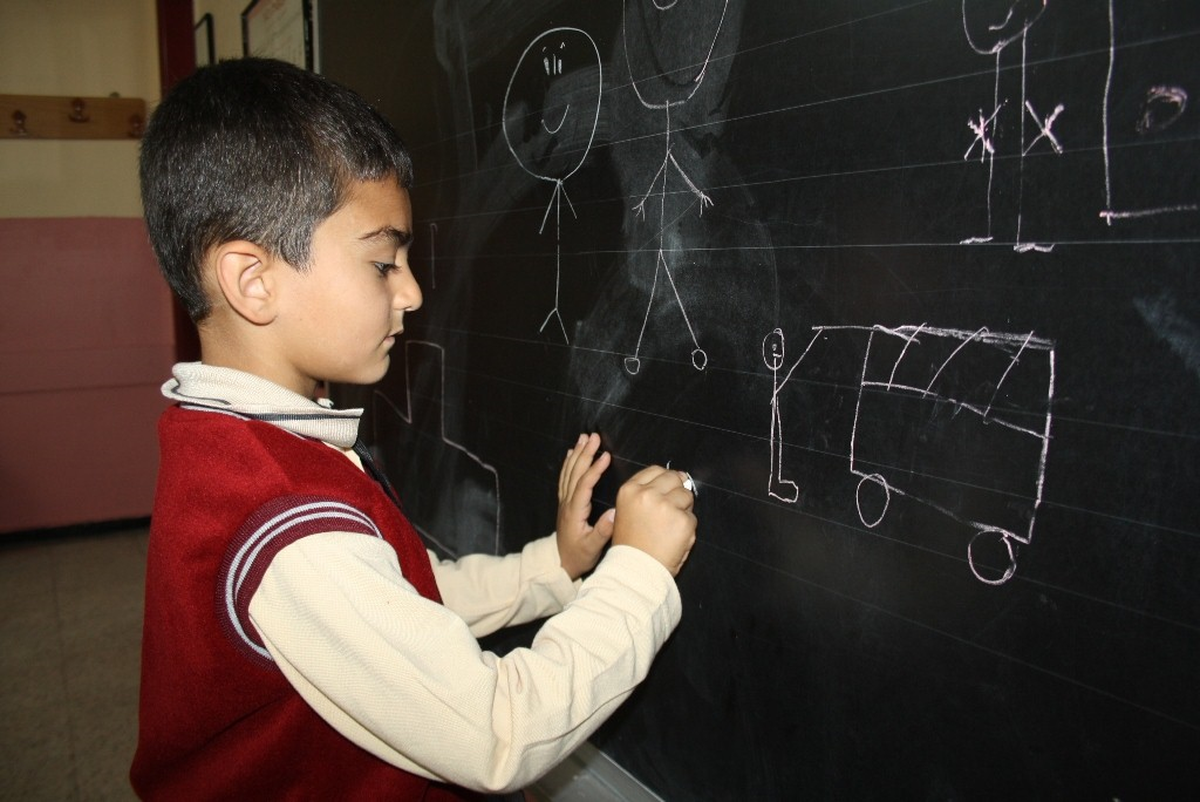 Ağrı\'da Birinci Sınıflar İçin Ders Zili Çaldı
