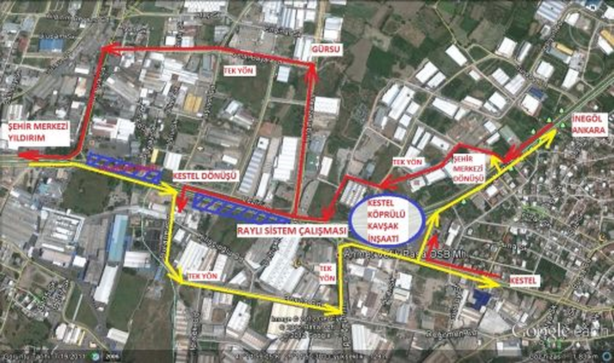 Ankara Yolunda Trafik Düzenlemesi