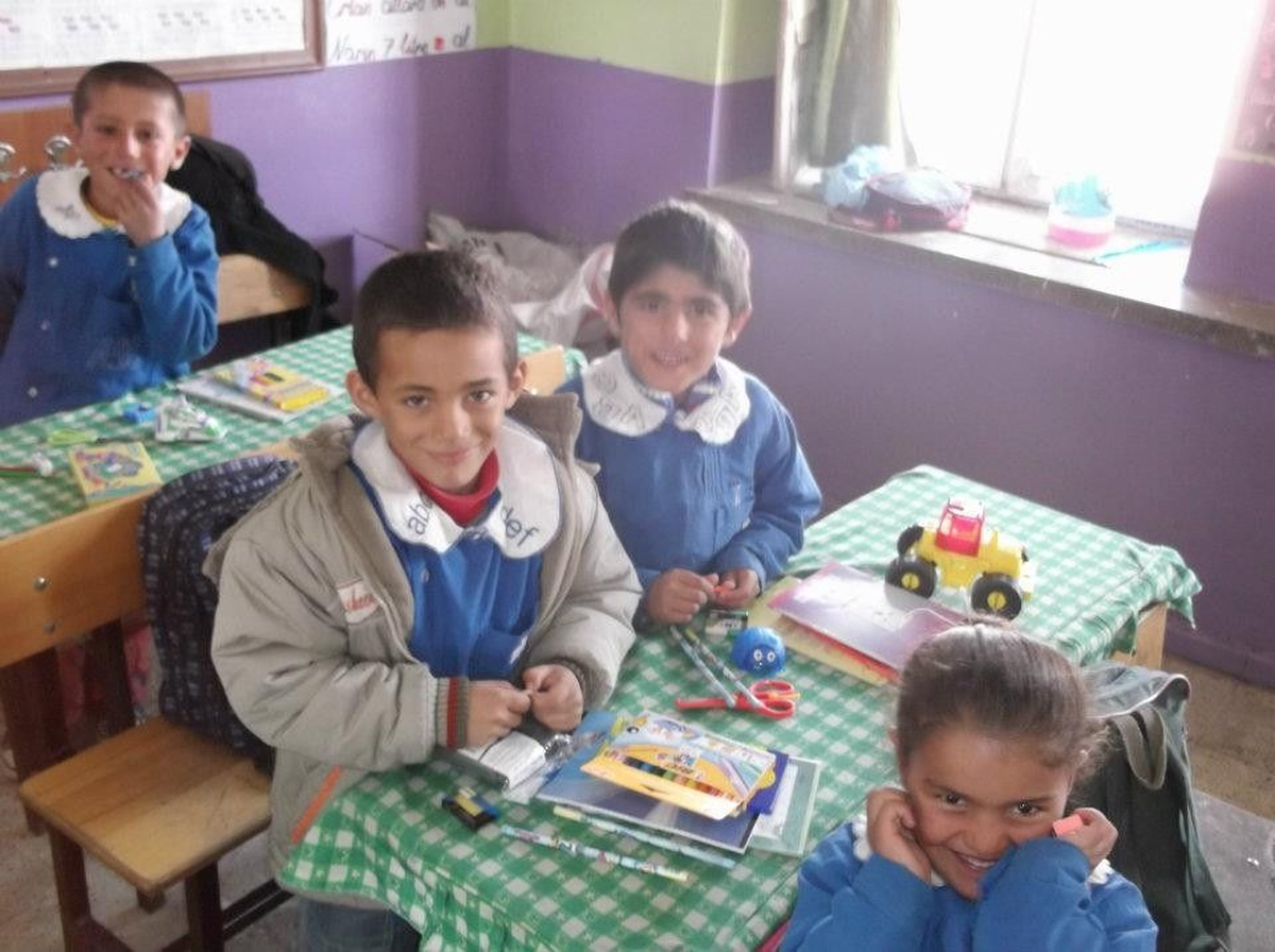 Depremzede Miniklerin Okul Heyecanı