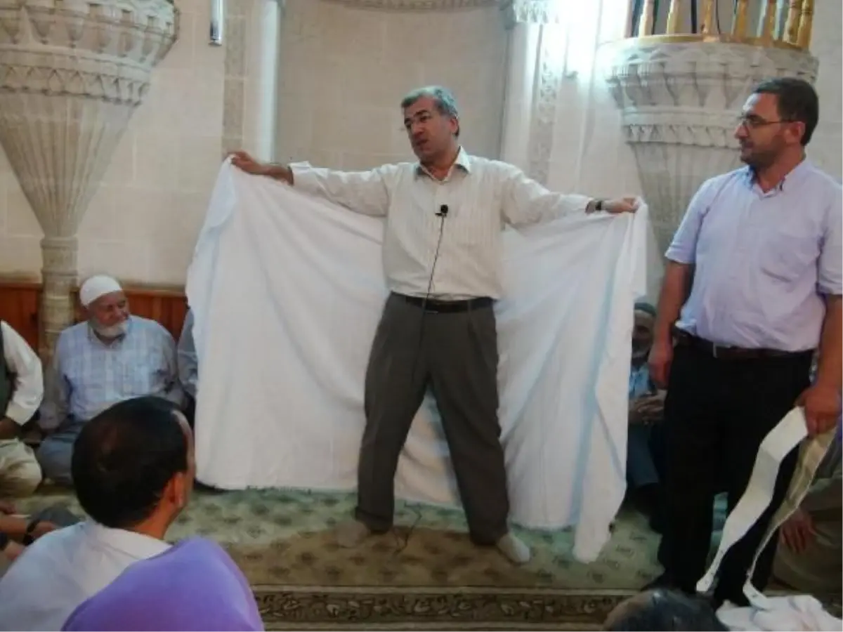 Elbistan\'da Hacı Adaylarına Eğitim Verildi