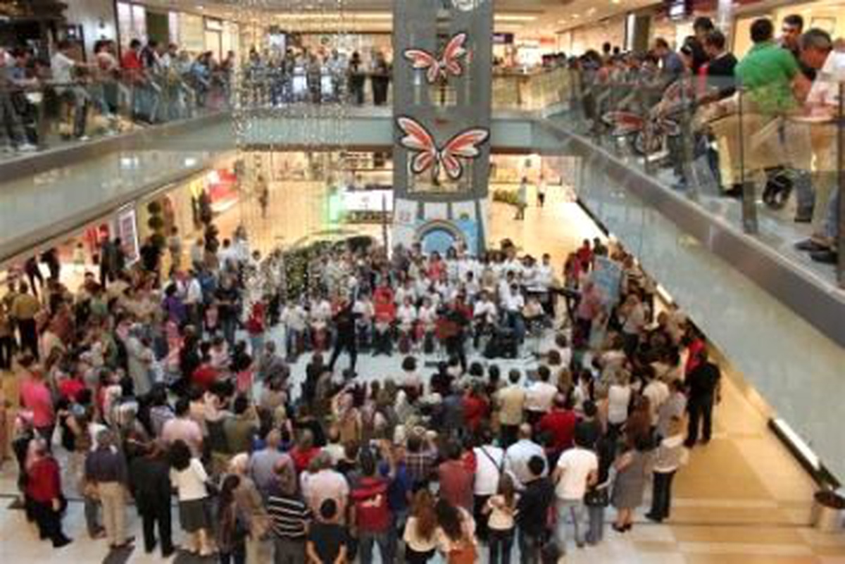 Gökkuşağı Konseri Demirpark AVM\'deydi
