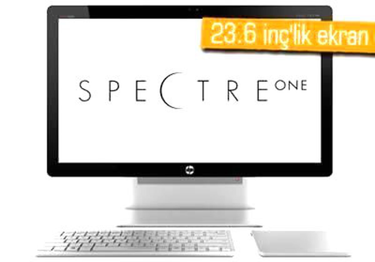 Hp\'den Windows 8\'li Hepsi Bir Arada Bilgisayar: Spectre One