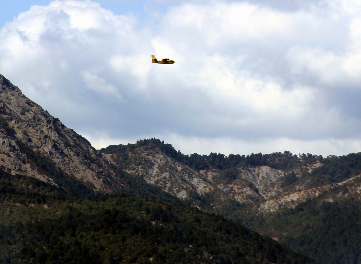 Kaz Dağları\'nda Yangın