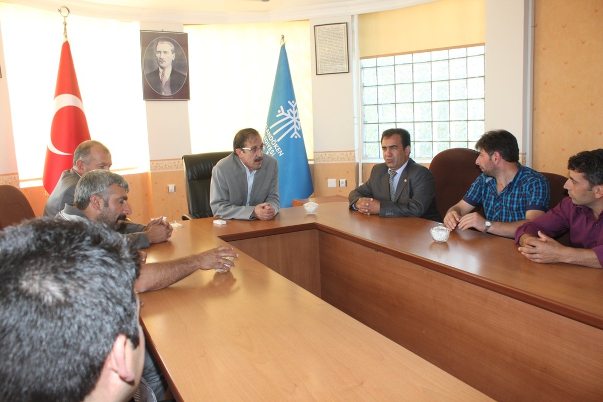 Konut İş Sendikası, Başkan Bulutlara Plaket Verdi