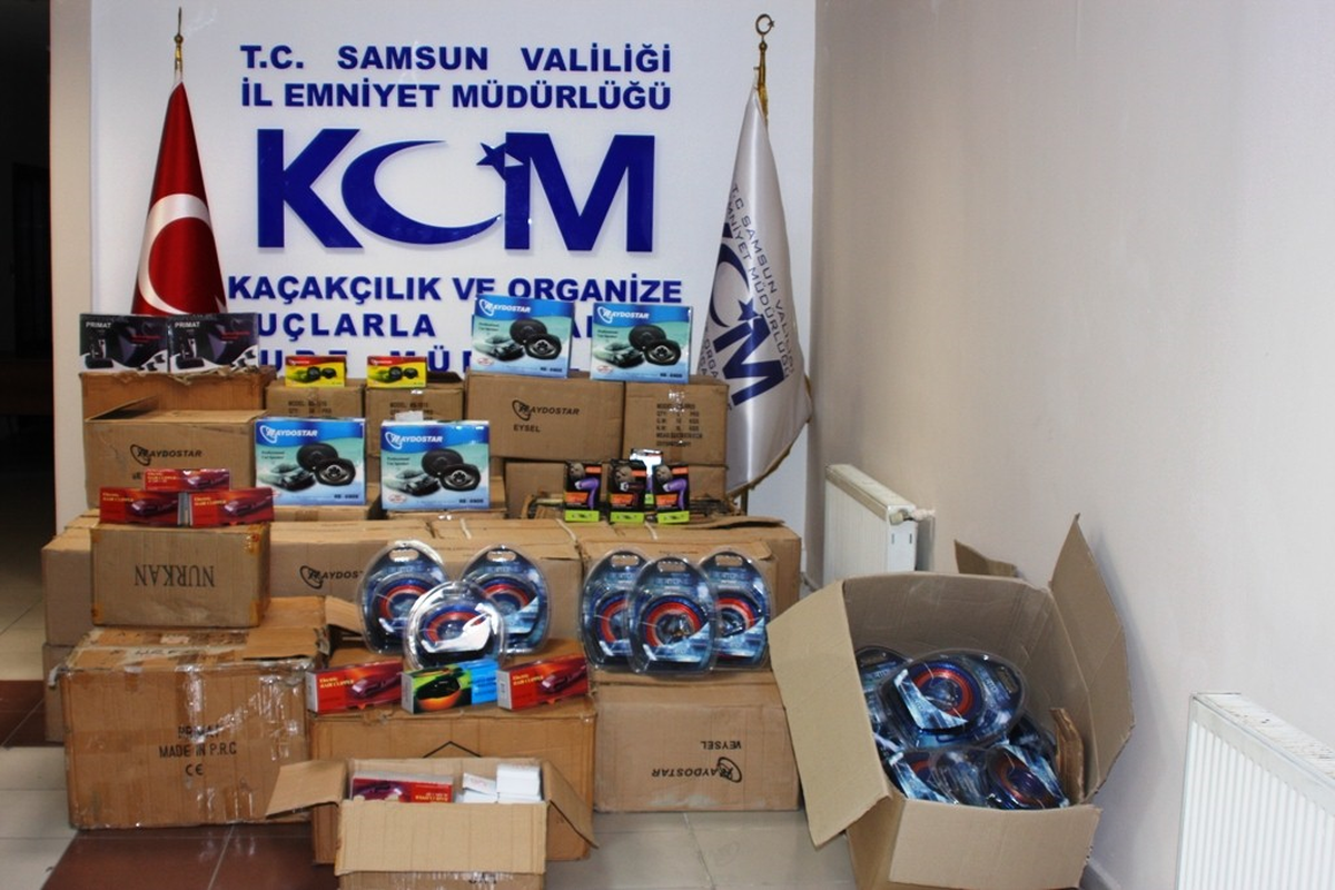 Samsun\'da Kaçakçılık Operasyonları