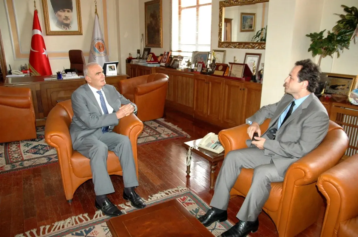 Sdob Yeni Müdürü Başkan Yılmaz\'ı Ziyaret Etti