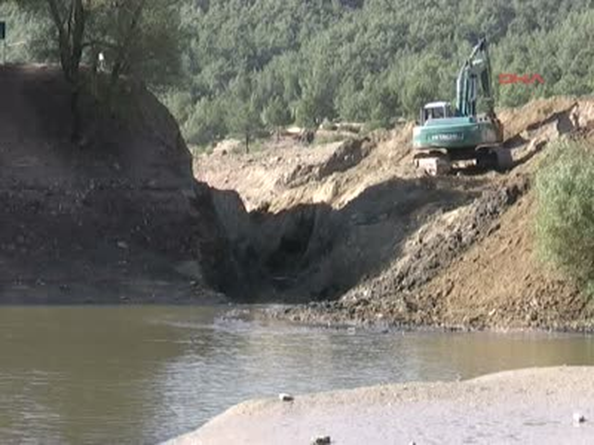 Uşak\'ta Balık Kurtarma Operasyonu