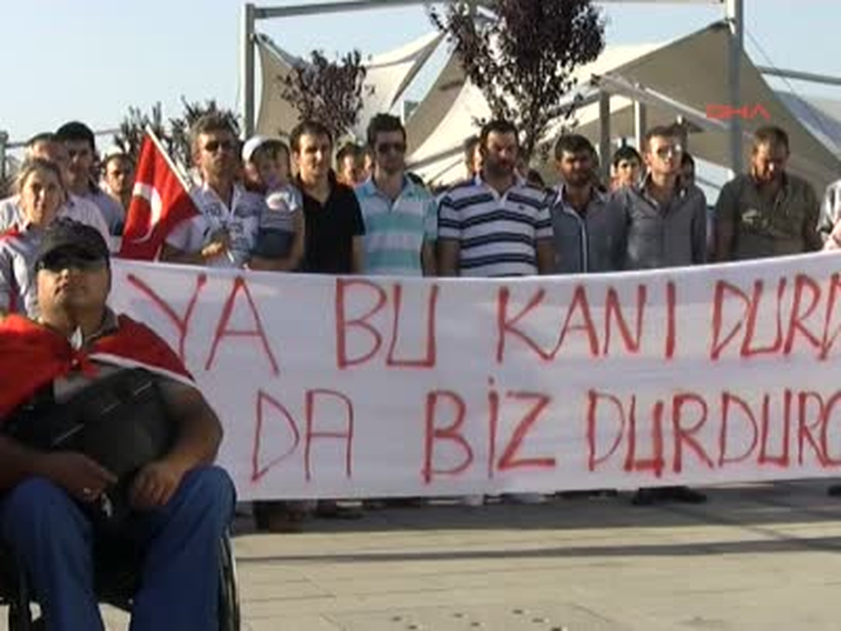 Yalova\'da Teröre Lanet Yürüyüşü