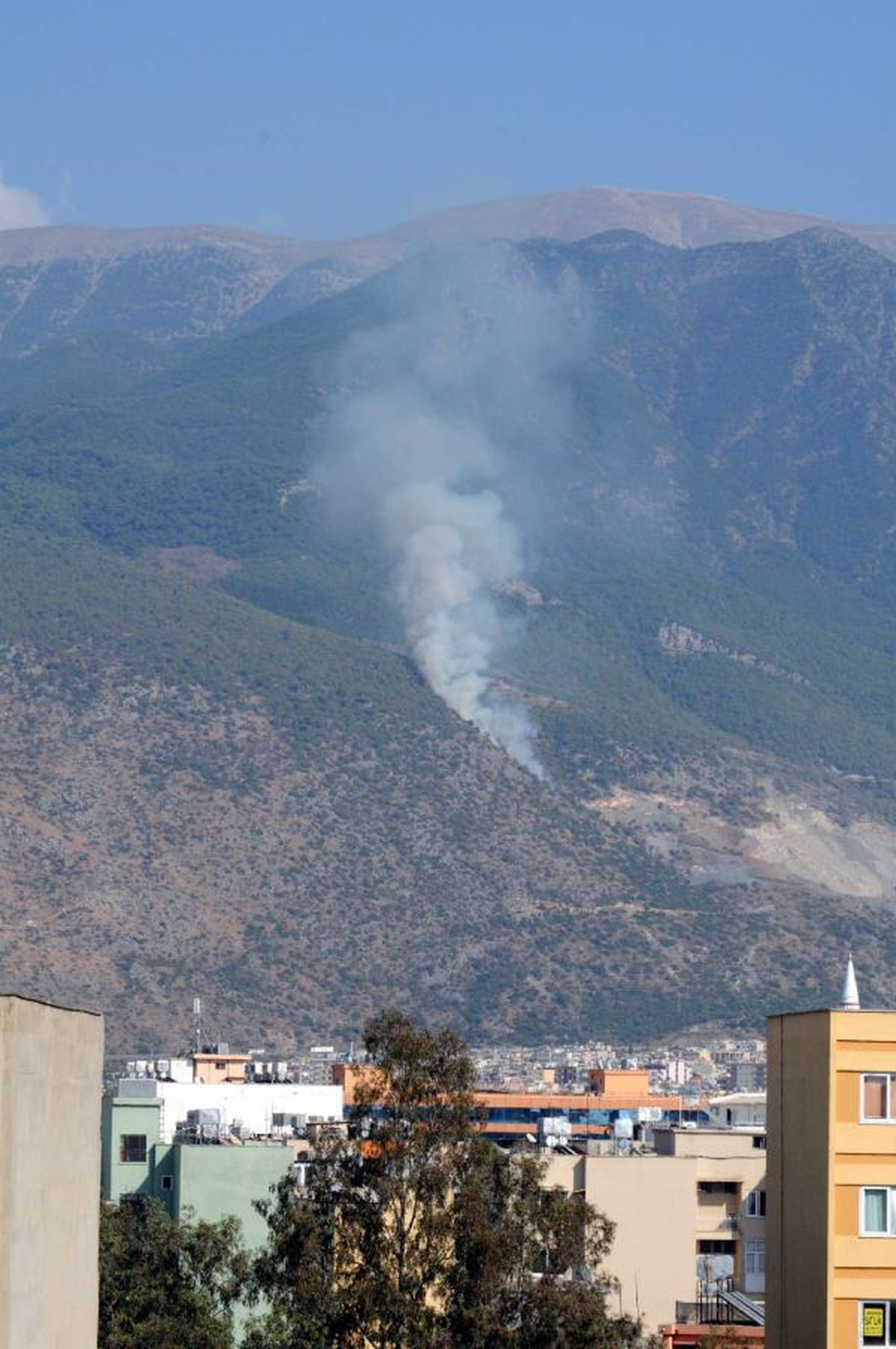 Amanoslarda Orman Yangını