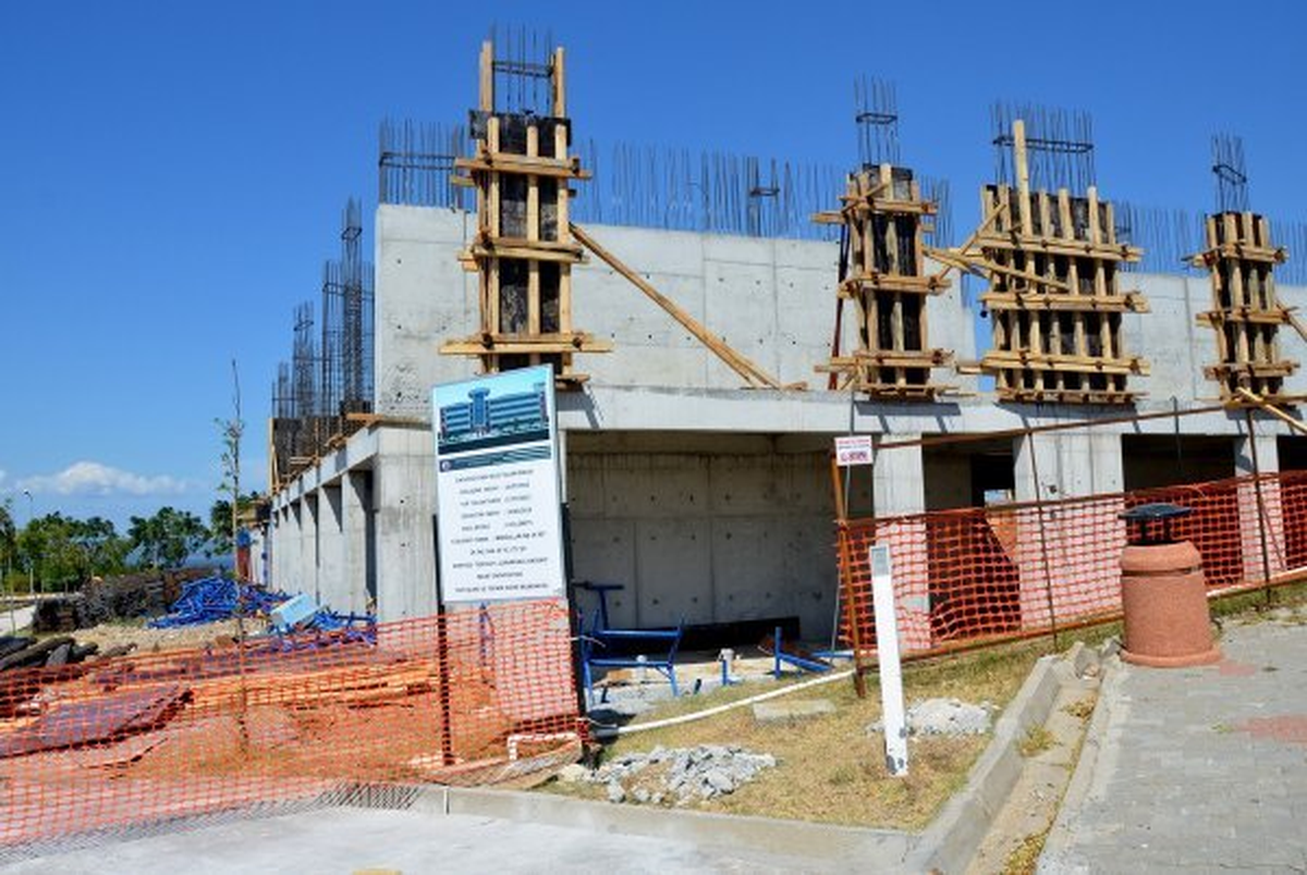 Çomü\'nün Yeni Bilgi İşlem Binası İnşaatı Sürüyor