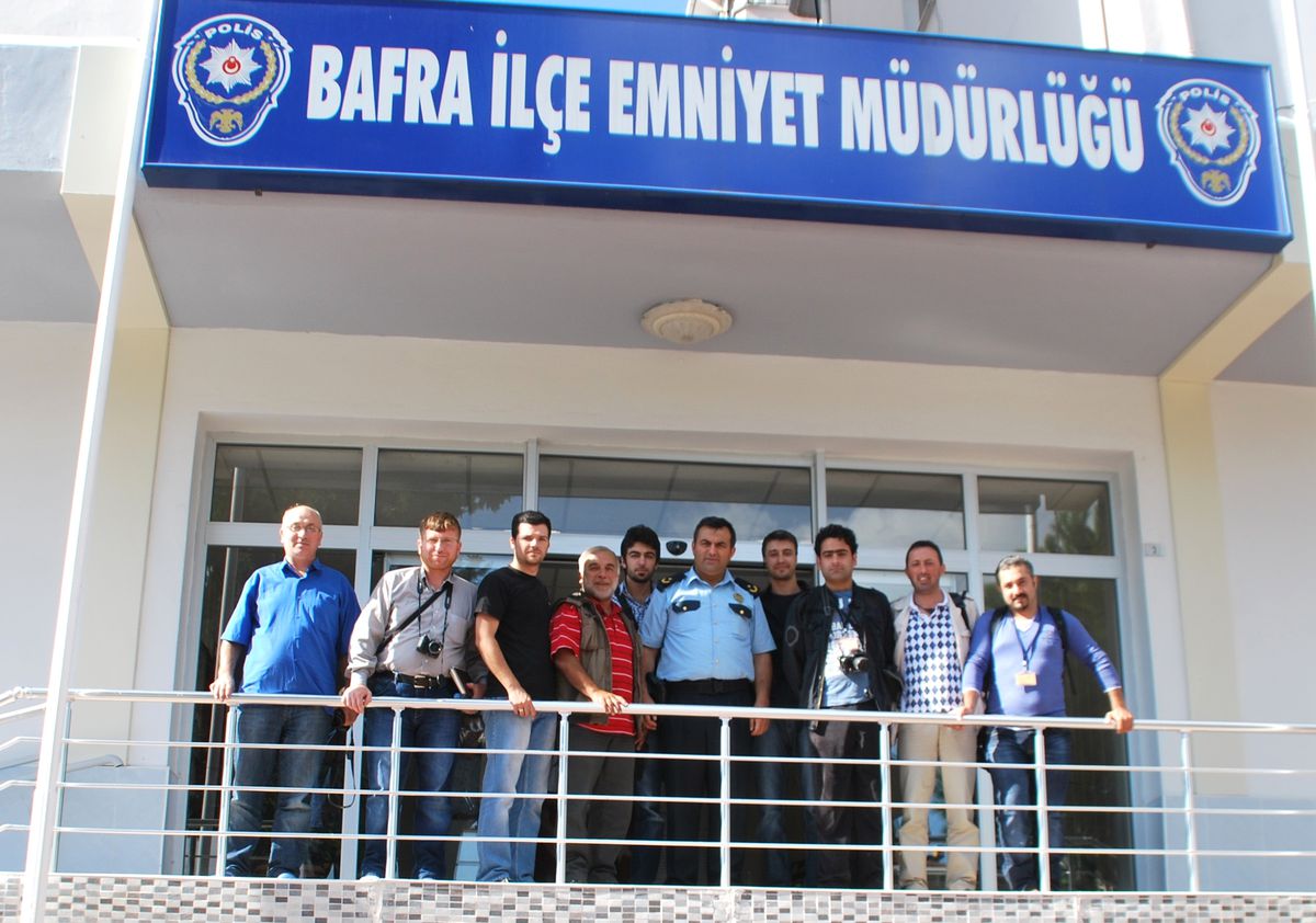 Emniyet Müdür Yardımcısı, Gazetecilerle Bir Araya Geldi