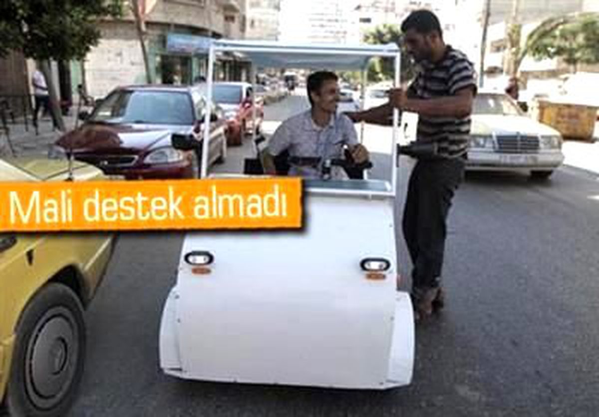 Filistinli Bir Genç Elektrikli Araba Üretmeyi Başardı