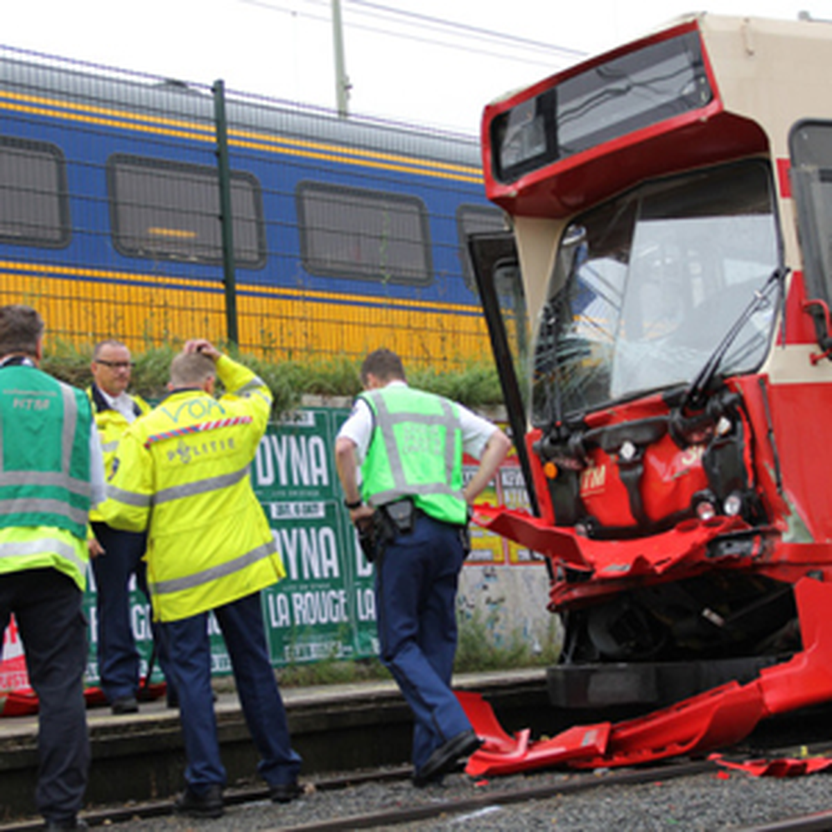Hollanda\'da Tramvay Kazası