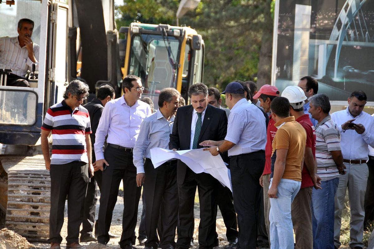 Malatya Belediye Başkanı Çakır İçme Suyu Alt Yapı Çalışmalarını İnceledi