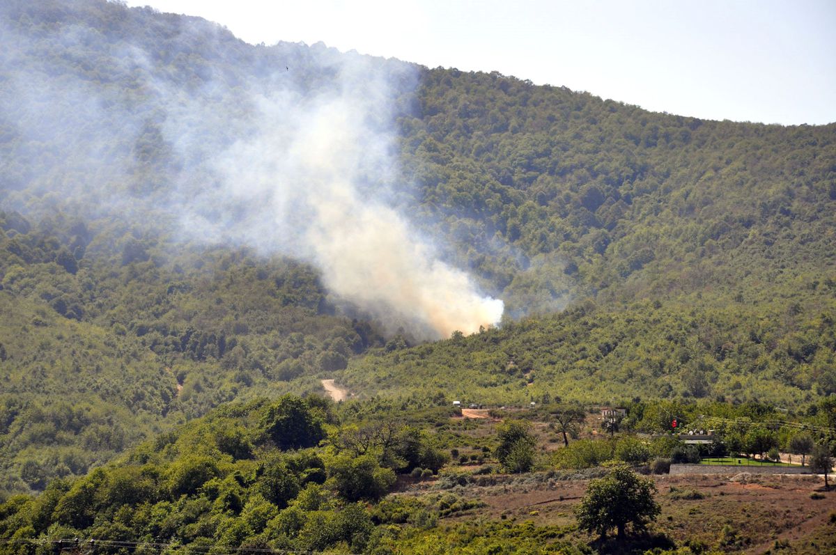 Paşakent\'te Korkutan Yangın
