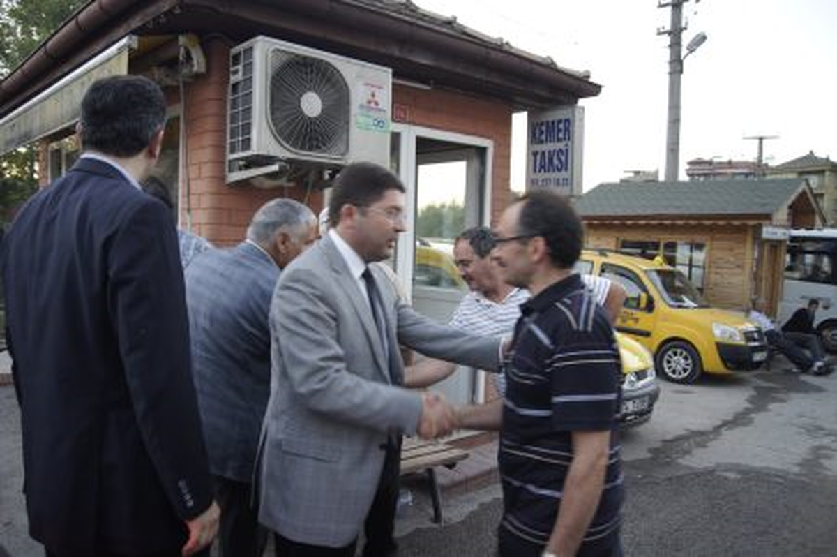 Yılmaz Tunç\'tan Bartın\'da Esnaf Ziyareti