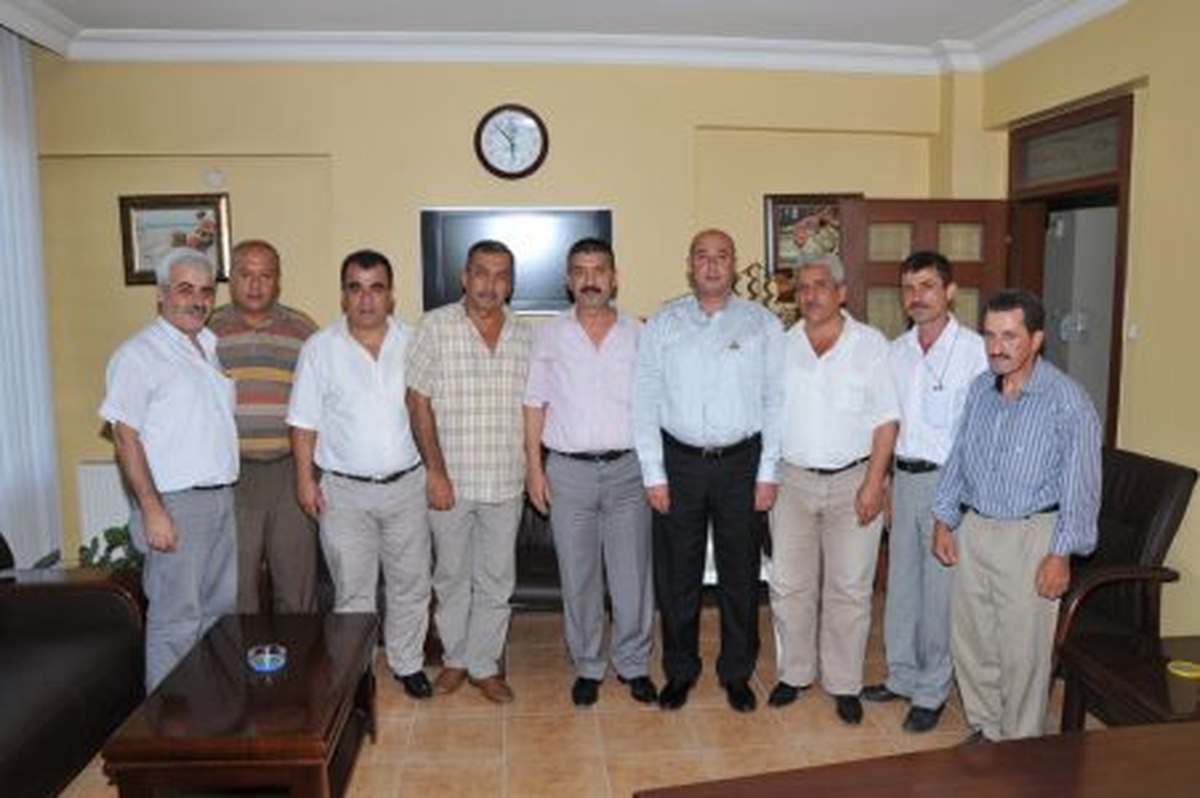 Ahmet Canbaz\'a Nezaket Ziyareti
