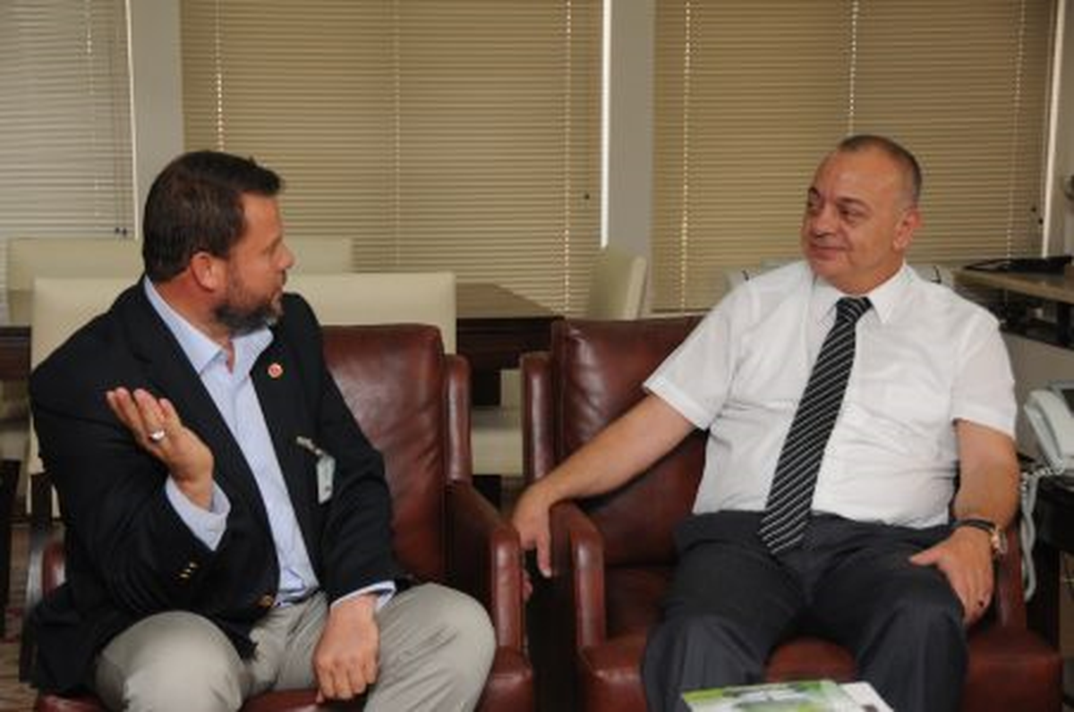 Başkan TÜMSİAD\'ı Ağırladı