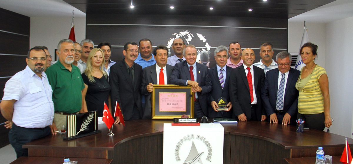 Çin\'den, Muratpaşa Belediyesi\'ne \'Yaratıcılık Ödülü\'