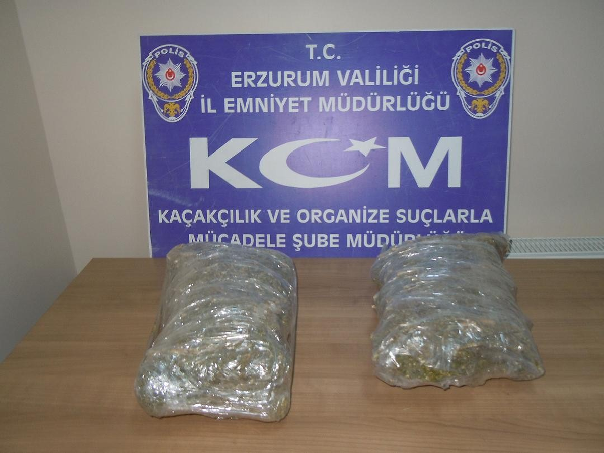 Erzurum\'da Uyuşturucu Operasyonu