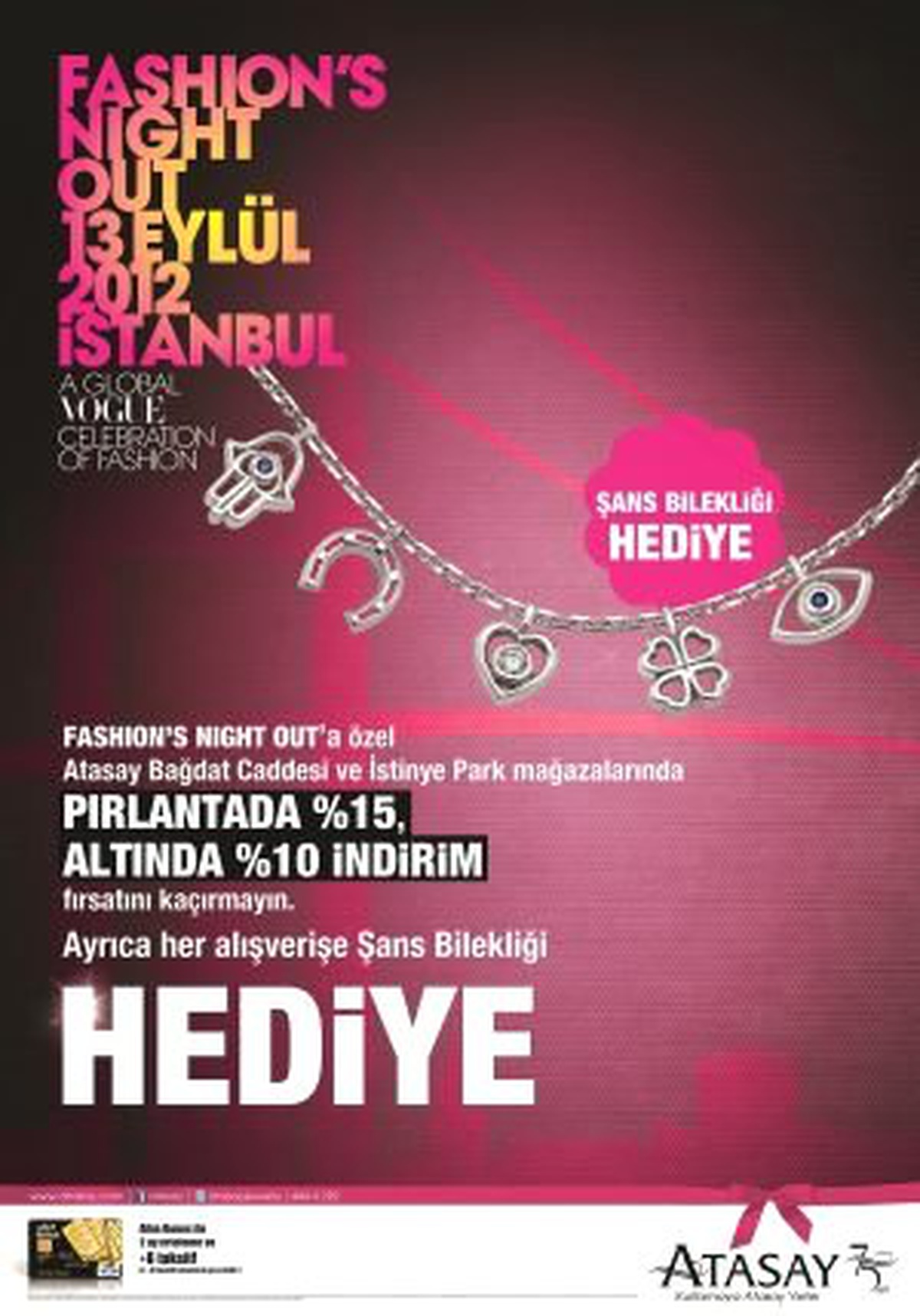 "Fashion Night Out"a Atasay\'dan Davet